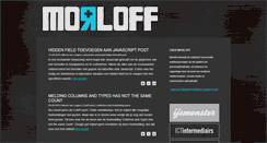 Desktop Screenshot of morloff.nl